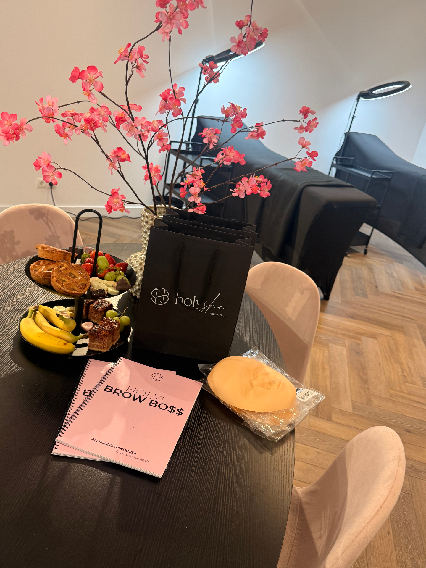 HolyShe BrowBo$ starterspakket met handboek, goodie bags en oefenhuid